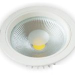 20W and 30W LED SMD Slimline Downlight in Semi-Frosted Cover