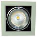 1x12W LED COB Architecture Grid Type Box Downlight