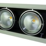 2x12W LED COB Architecture Grid Type Box Downlight