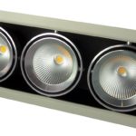 3x12W LED COB Architecture Grid Type Box Downlight