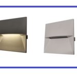 Wall Light 4W LED Step Light in Black or White