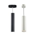Pendant: 5W or 7W LED Pendant Downlight in Black and White