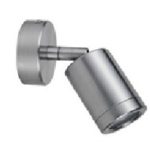 Outdoor: Stainless Stell Wall Light Adjustable in 5W or 7W LED