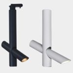 12W LED Track Light Schubert Long Matte Black/White Model No.: LWQ-0113