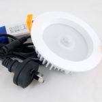 10W LED Sensor Downlight with PIR Motion Sensor 90mm Cut Out