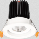 15W LED COB Adjustable Dimmable Downlight with 55° Beam