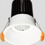 15W LED COB Semi Trimless Adjustable Dimmable Downlight with 55° Beam