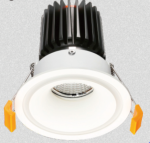15W LED COB Double Layer Dimmable Downlight with 55° Beam