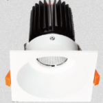 15W LED COB Square Fixed Dimmable Downlight with 55° Beam