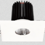 15W LED COB Fixed Dimmable Downlight with 55° Beam