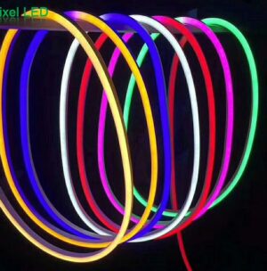Single Color, 24v, 50mm Cut, 20M, Size:8(w)x16(h)mm, LED Neon Strip