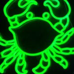 Single Colour Neon Sign - Crab & Nova
