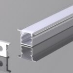 Recessed Profile - 10mm(w)x10mm(h)x17mm(top) SKU: PR1010