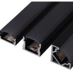 Triangular Black Profile with Black Diffuser