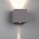 Outdoor: Wall Light 2x3W LED Architectural