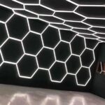 Hexagon Linear Light for Car Showroom (Coming End August)