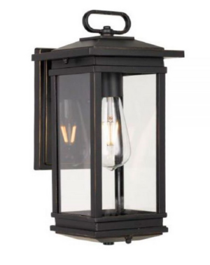 Outdoor Wall - Nevin Exterior Black/Clear/Frost