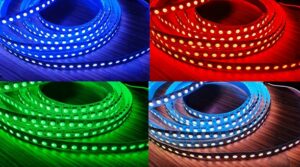 SMD5050 LED Strip - RGB - 60led/mtr - 12V SKU: S102RGB