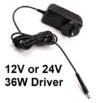 12V or 24V DC 36W IP20 Power Supply
