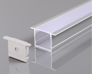 Recessed Profile - 20mm(w)x20mm(h)x26mm(top) SKU: PR2020