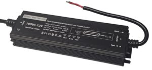Power Supply (Weatherproof) - Dimmable - 12V - 100W SKU: DR-12V-J100WDIM-WP